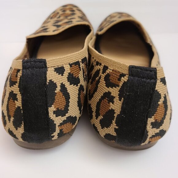 Me Too Leopard Print Ballet Flats Shoes Womens Size 7.5 - Picture 8 of 11